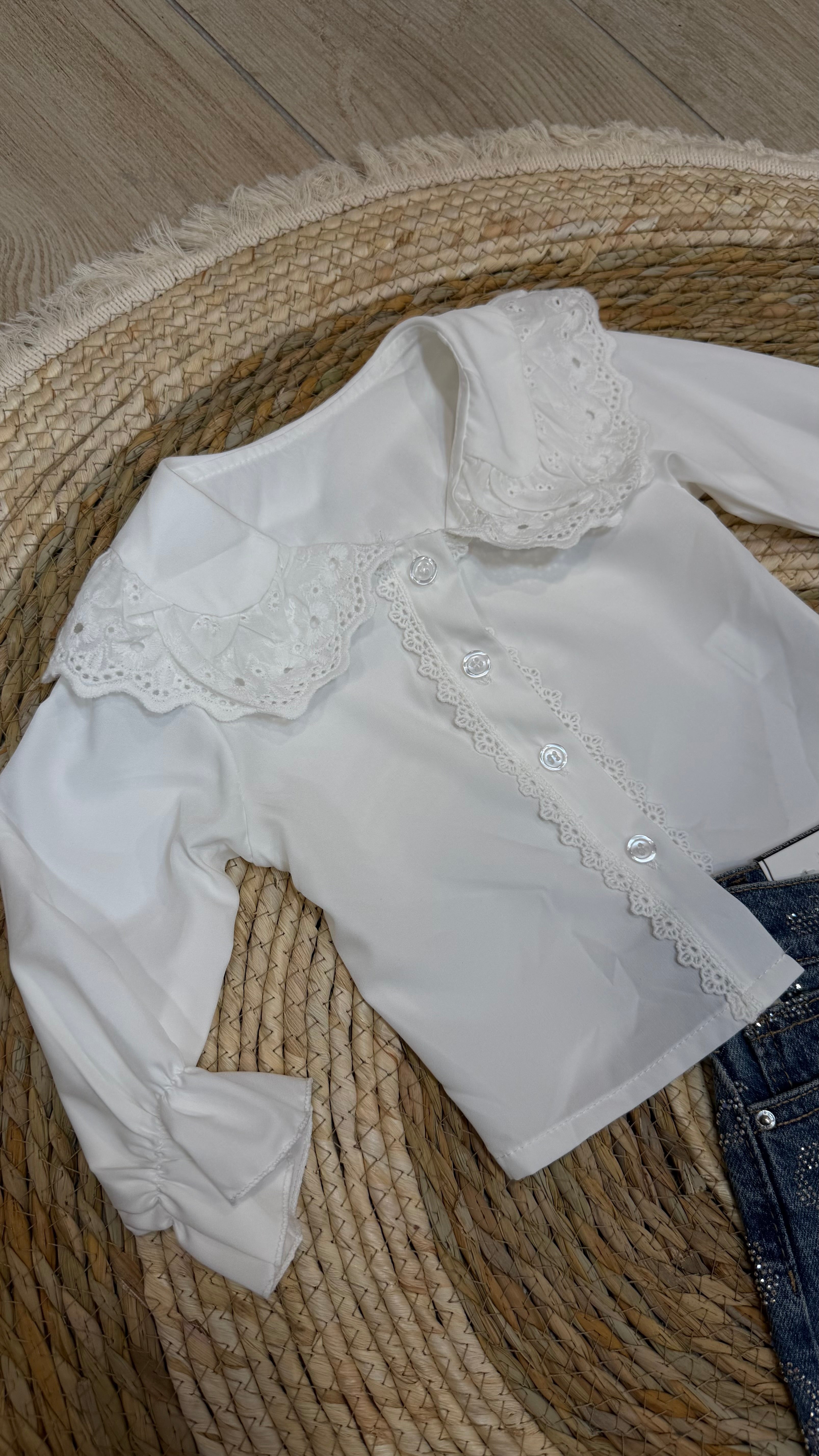 CAMICIA NEONATA ROMANTY