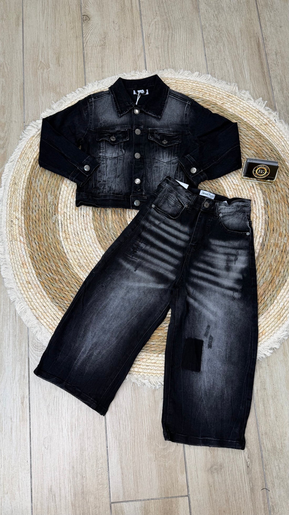 COMPLETO BAMBINO DENIM