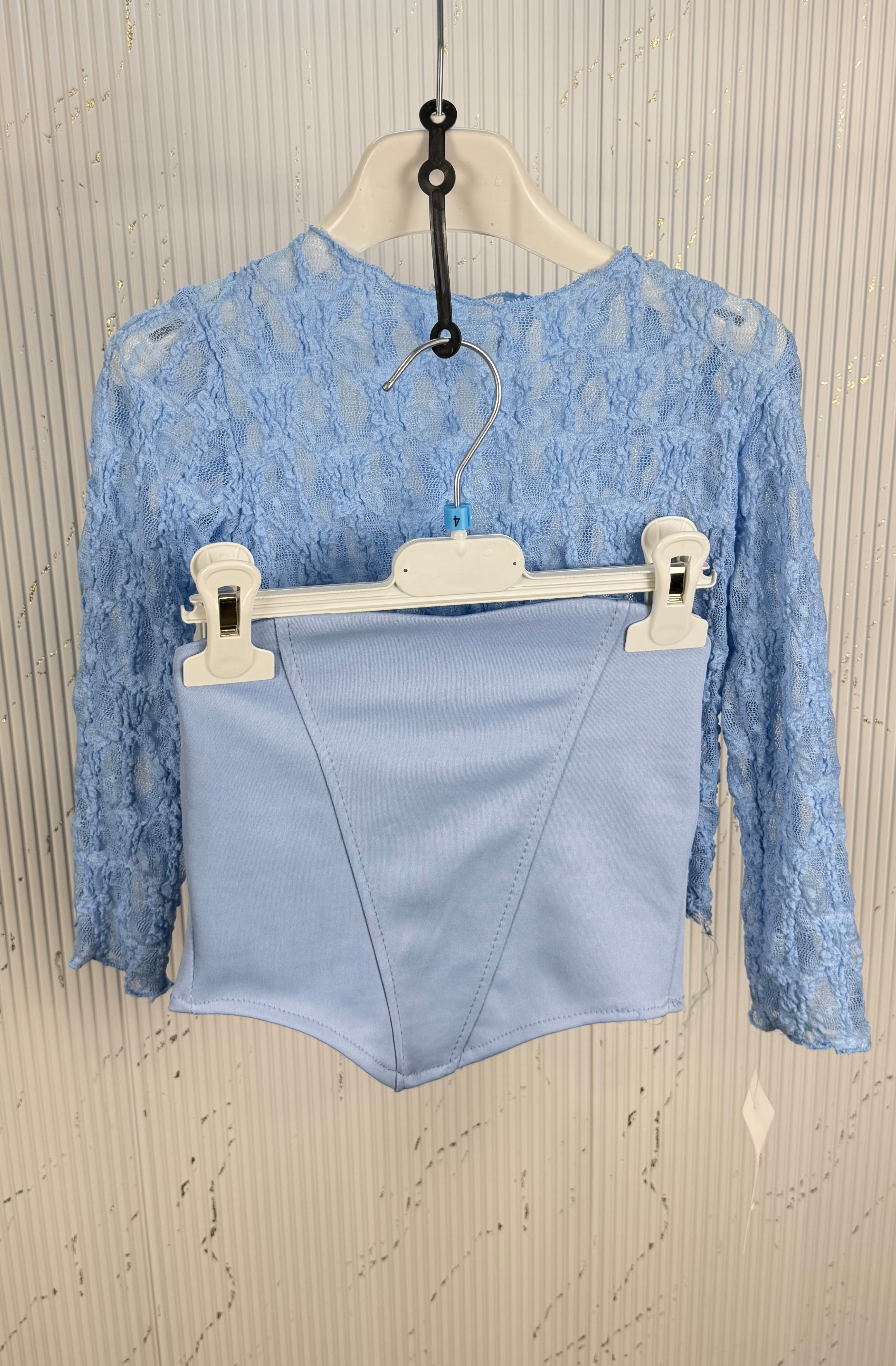 Maglia bambina con corpetto