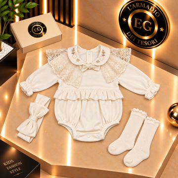 COMPLETO NEONATA ELEGANCE