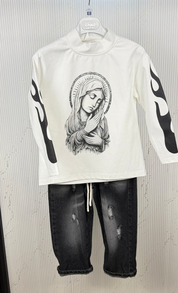 Maglia bambino madonna