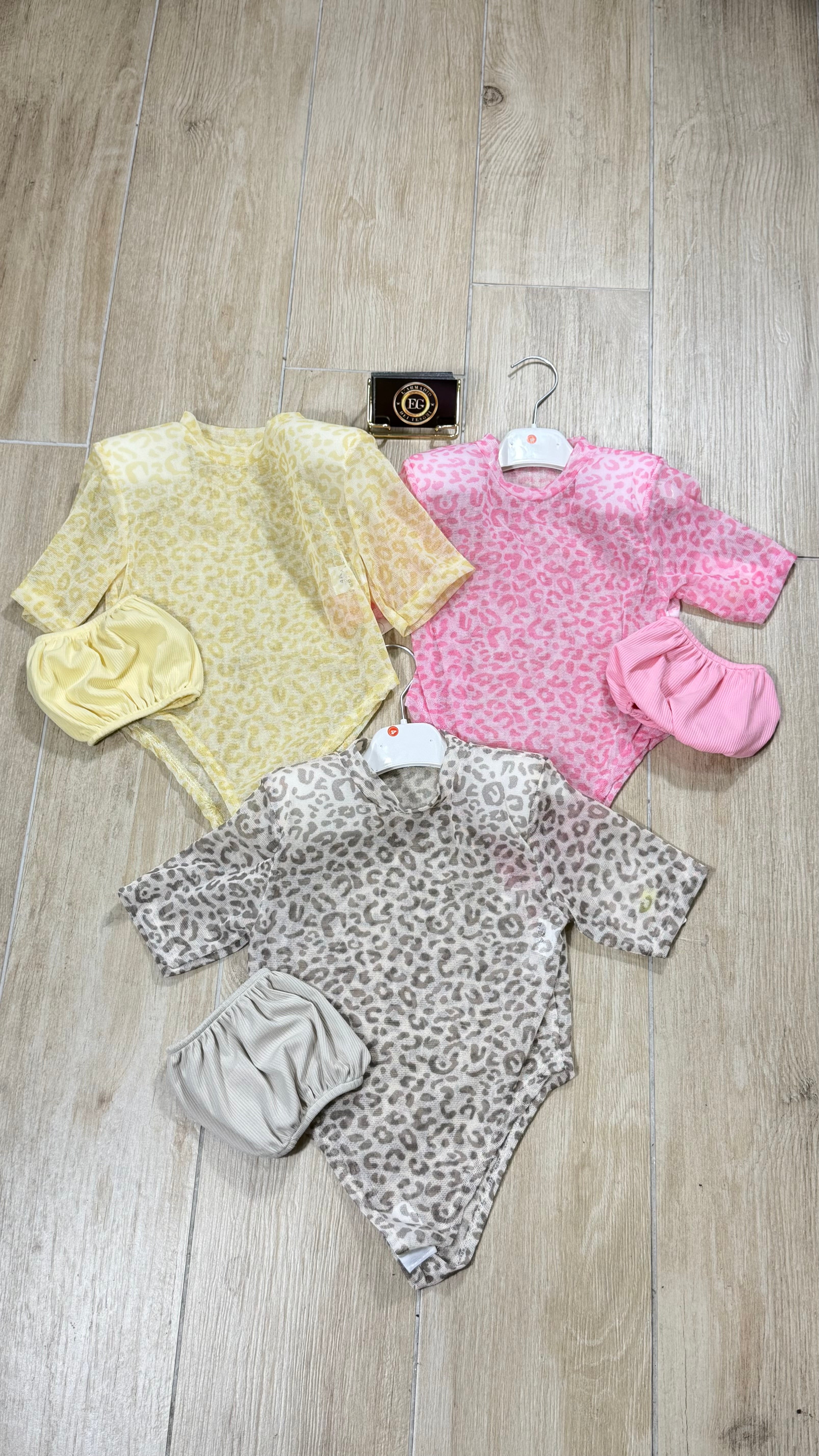 BODY BAMBINA ANIMALIER