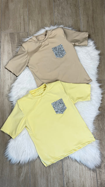 Maglia bambina spallina lux