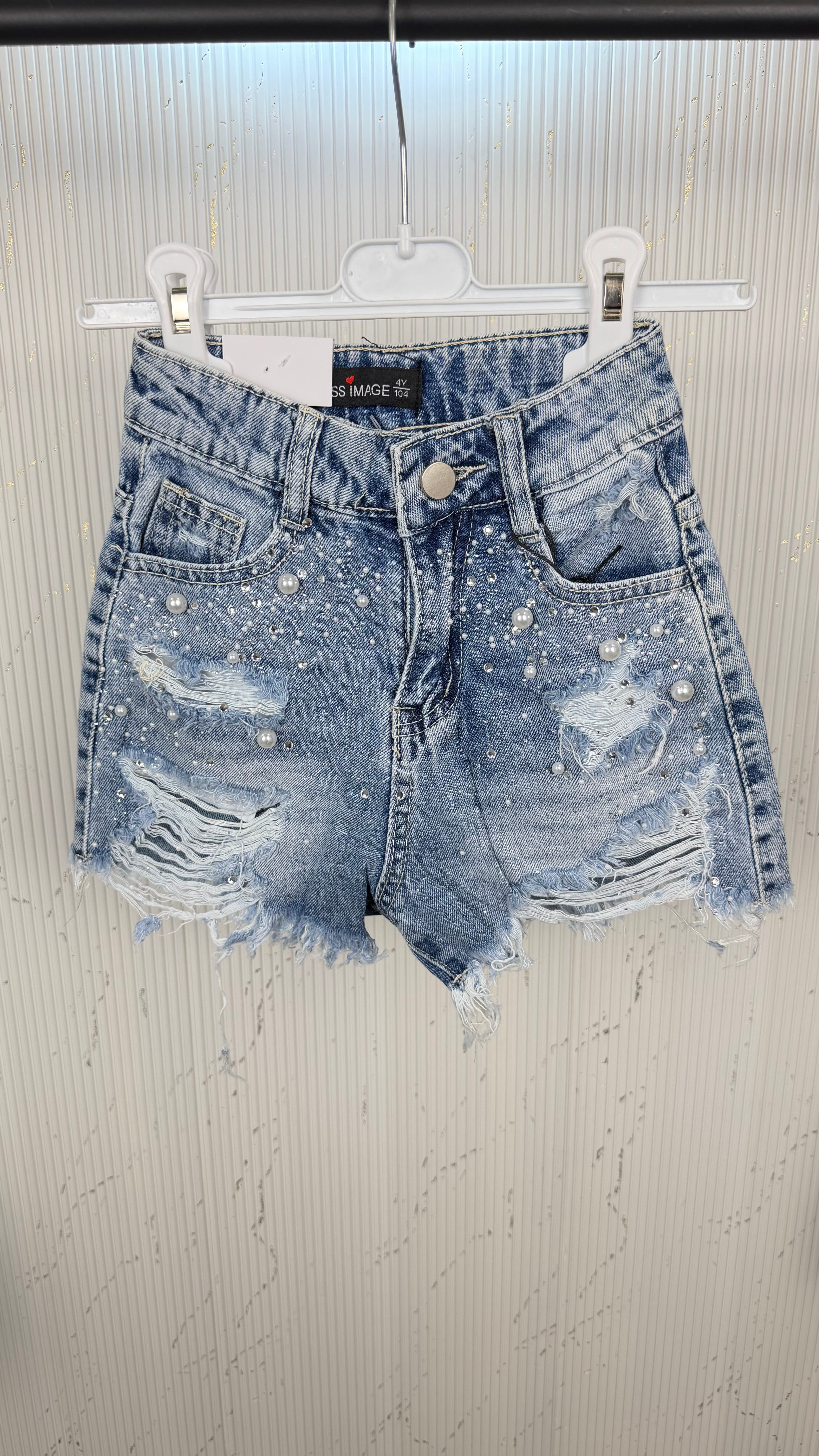 Short bambina perl
