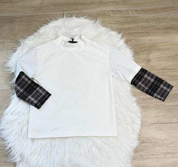 Maglia bambino Quadri