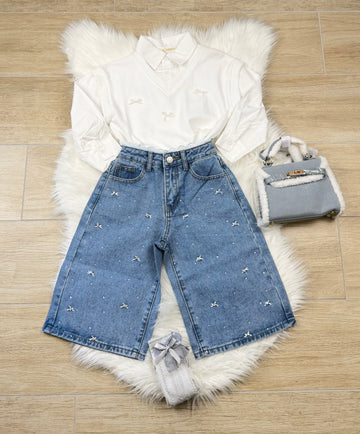 Jeans bambina fiolux