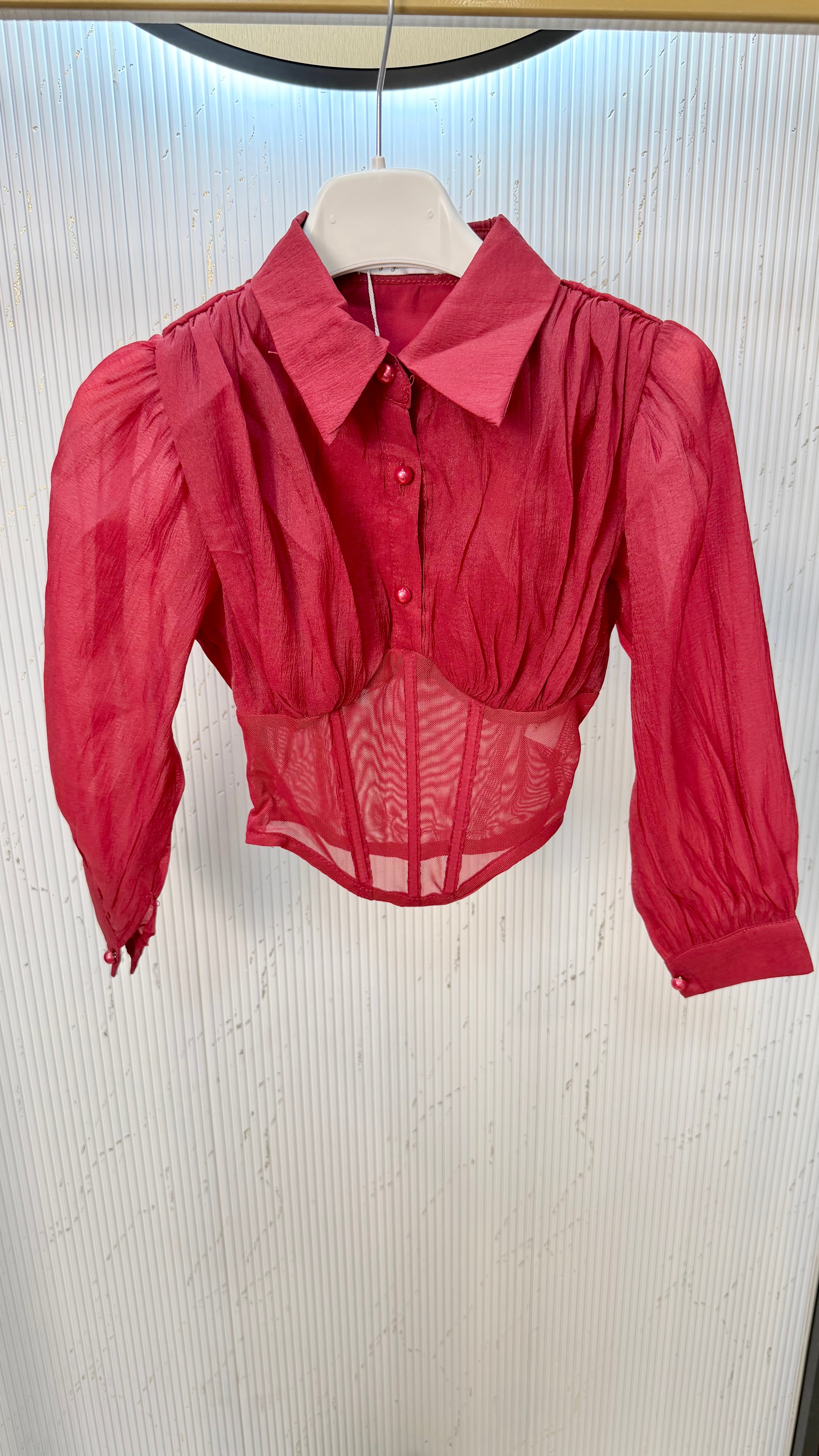CAMICIA BAMBINA BUSTINO