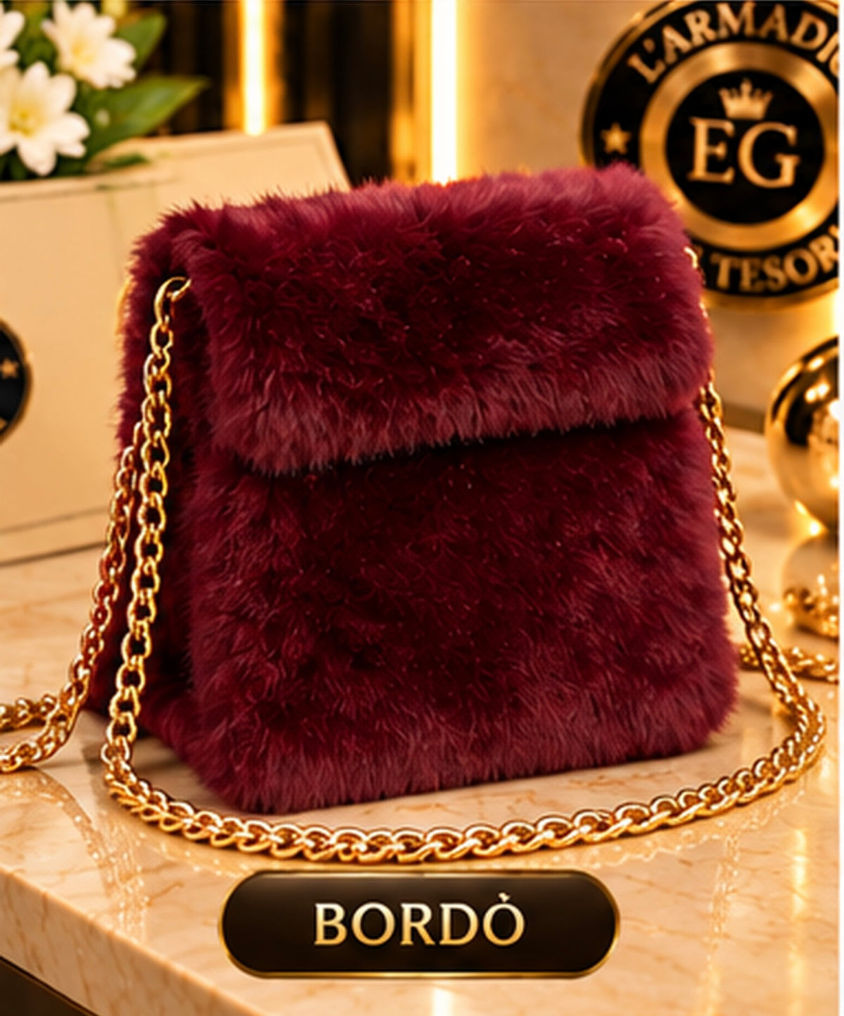 BORSA BAMBINA PELLICCIA