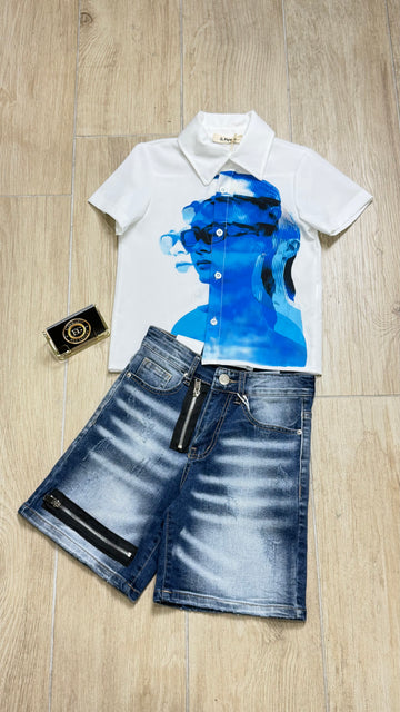 CAMICIA BAMBINO GRAFIC