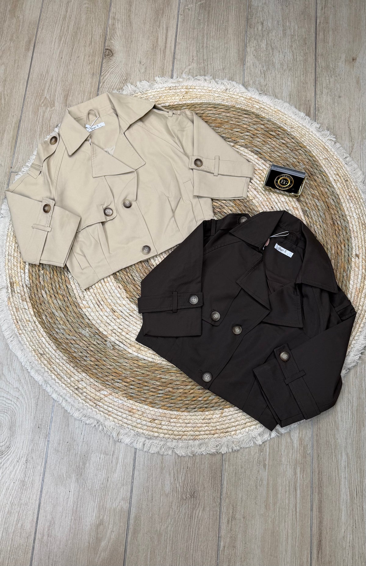 GIUBBINO BAMBINA TRENCH ILY