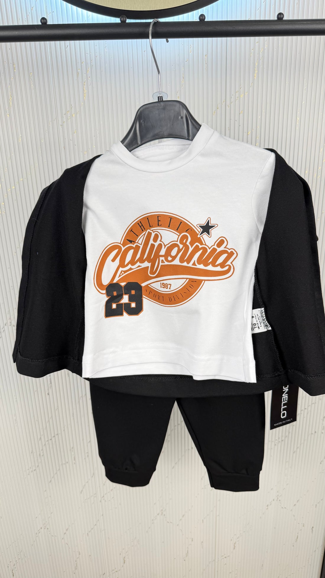 Completo neonato 3 pezzi California