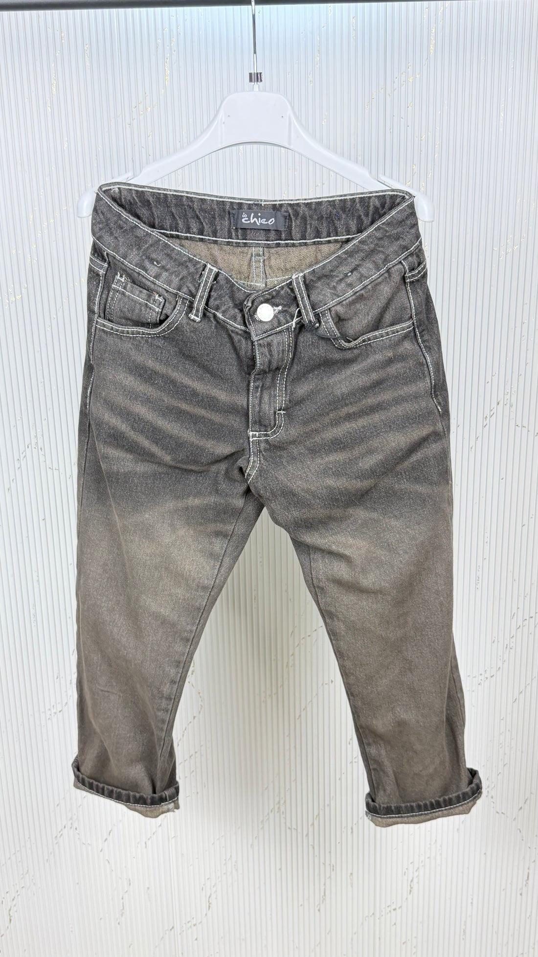 Jeans bambino sabbia