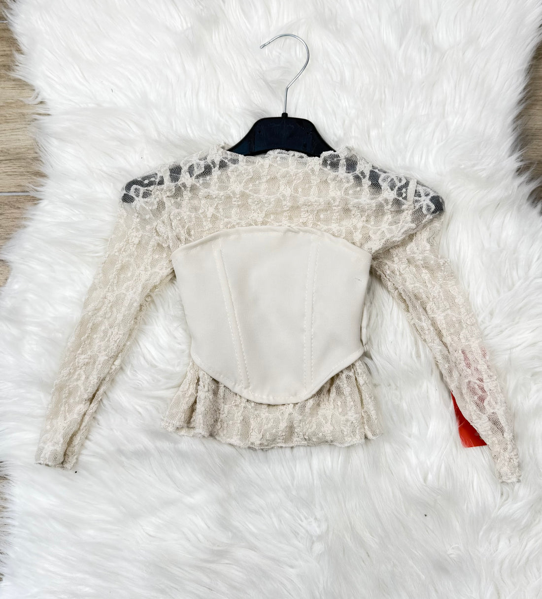 Maglia neonata con corpetto