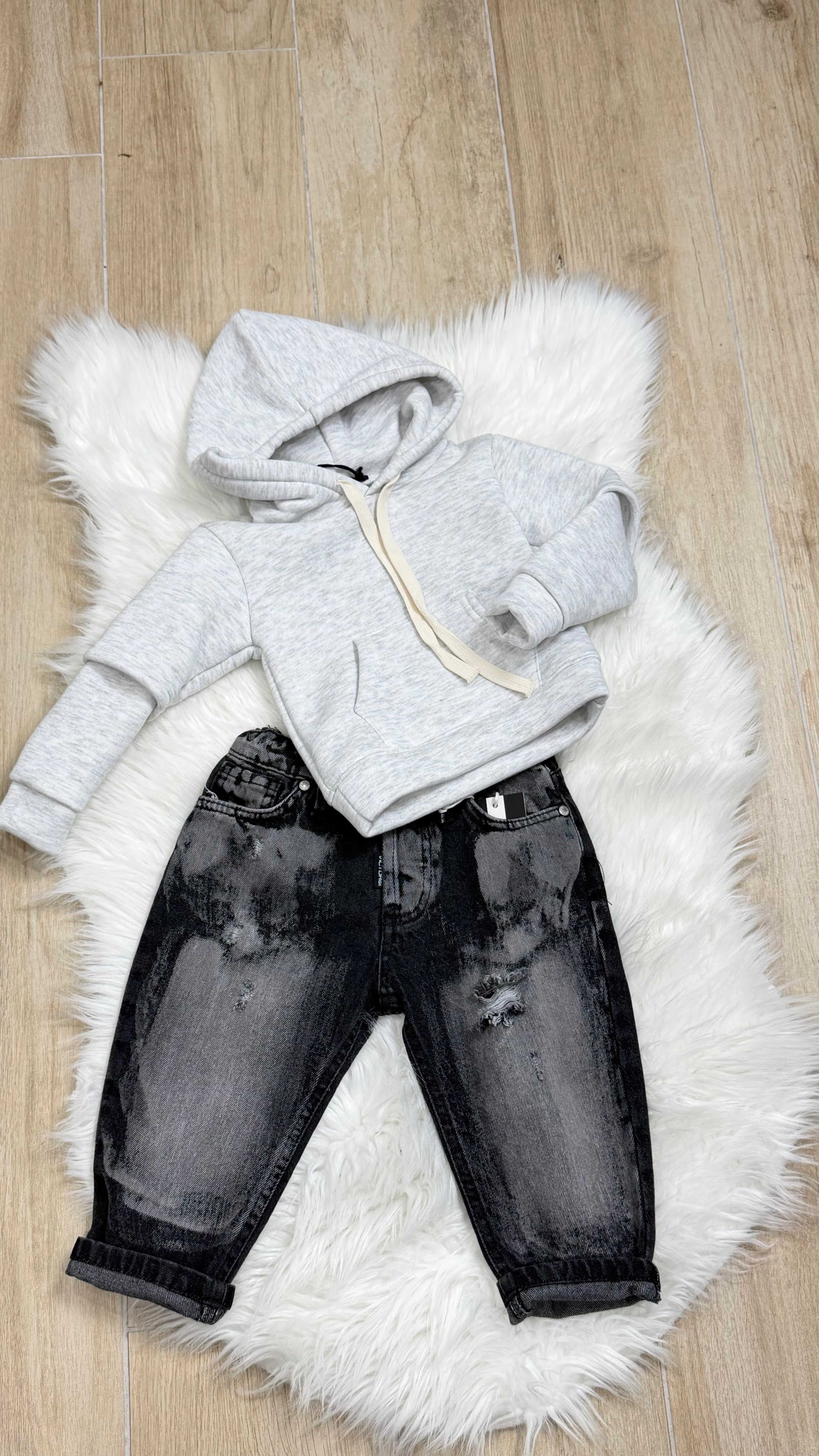 Jeans neonato black