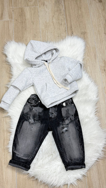 Jeans neonato black