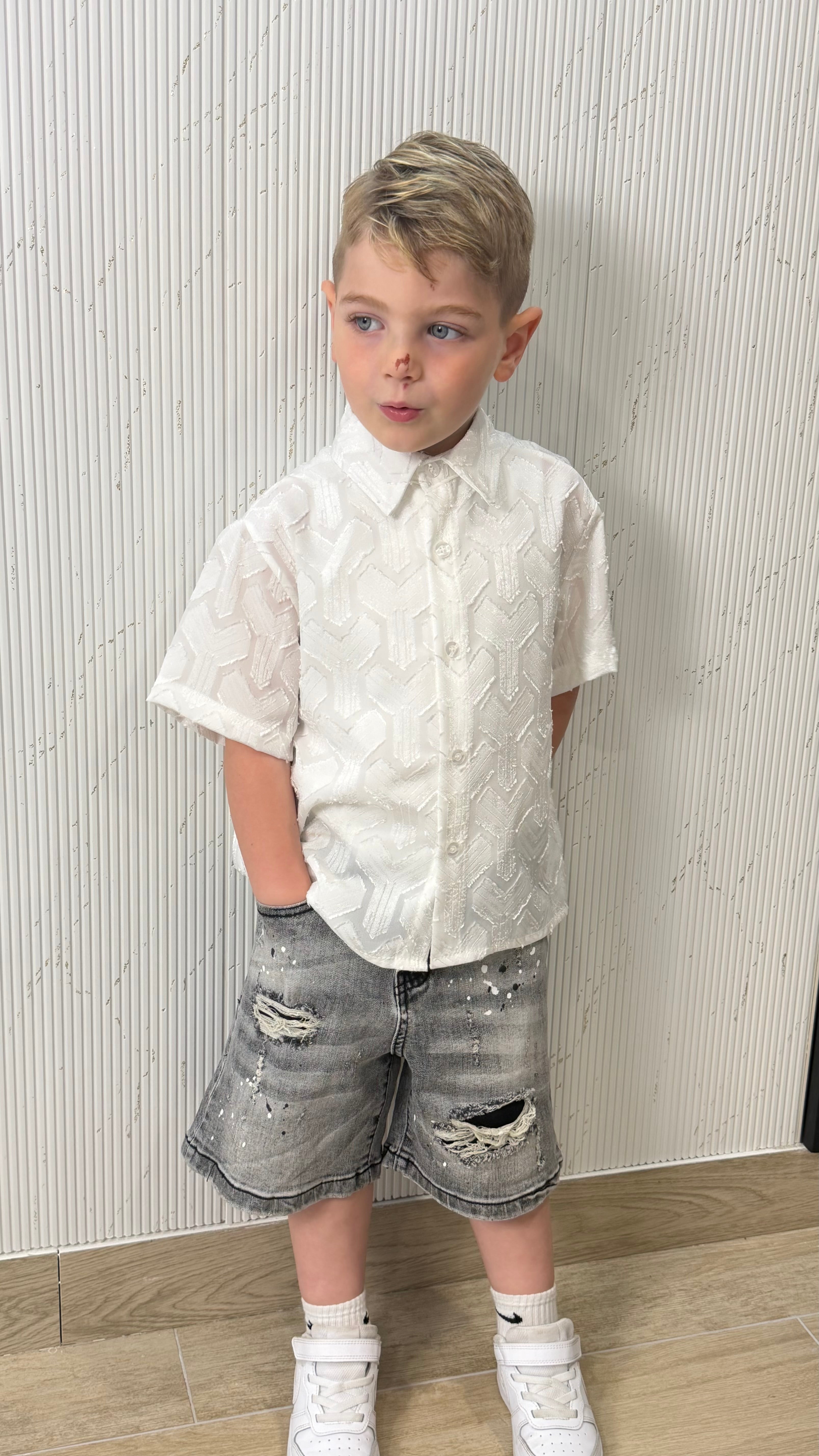 CAMICIA BAMBINO F MAN