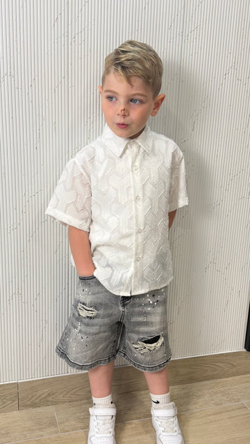CAMICIA BAMBINO F MAN