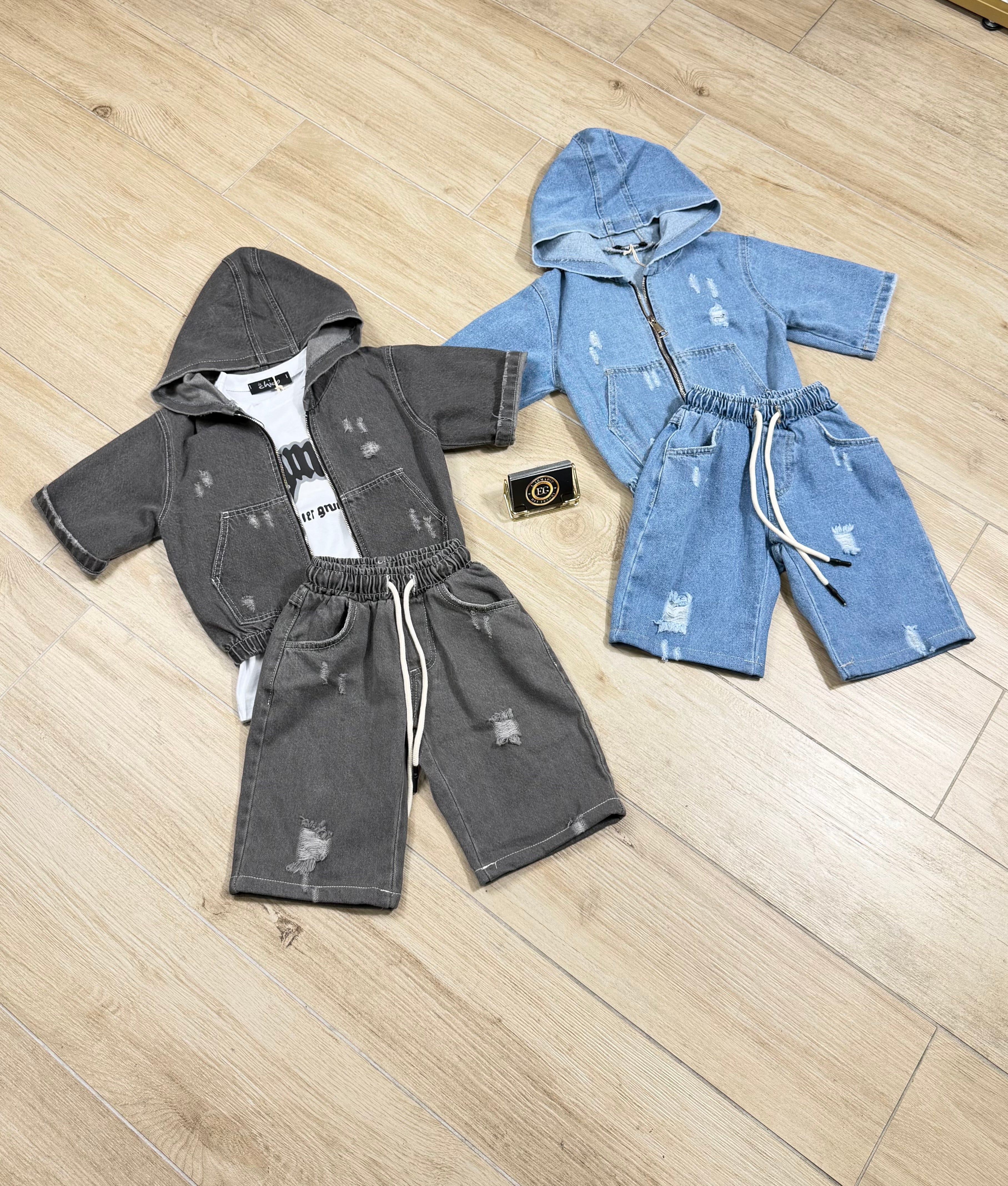 COMPLETO BAMBINO JEANS CAP
