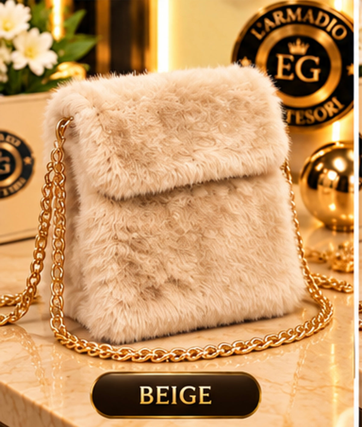 BORSA BAMBINA PELLICCIA