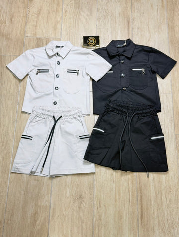 COMPLETO BAMBINO BLACK