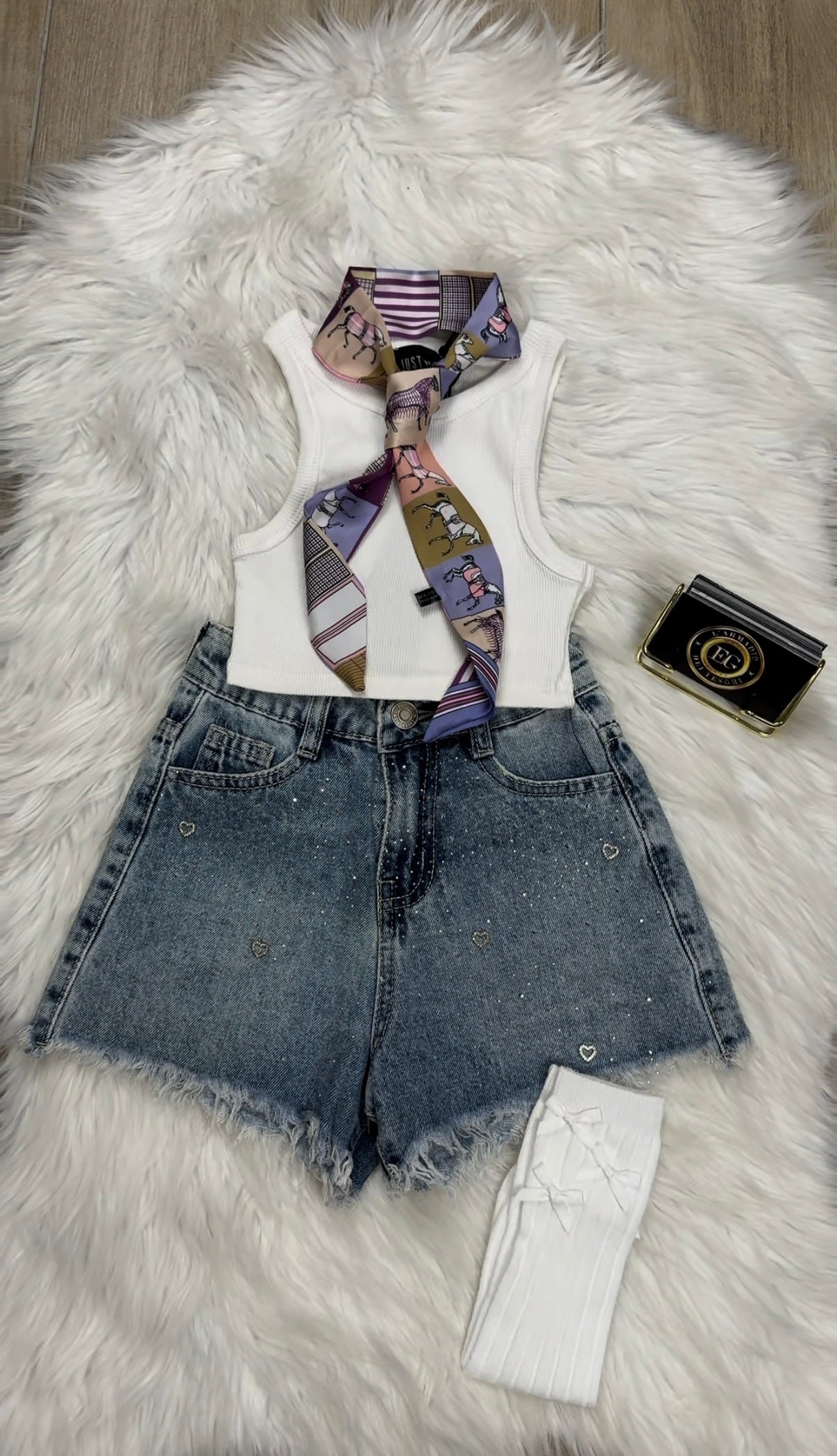 SHORT BAMBINA CUORE