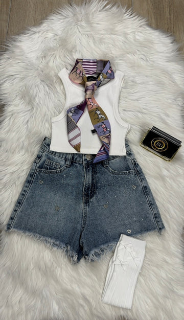 SHORT BAMBINA CUORE