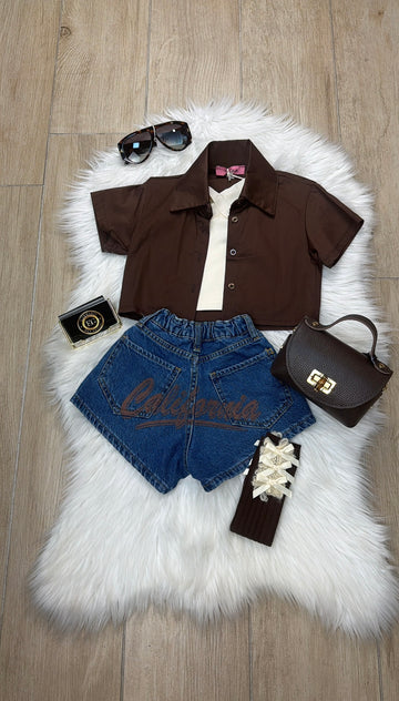 SHORT BAMBINA CALIFORNIA