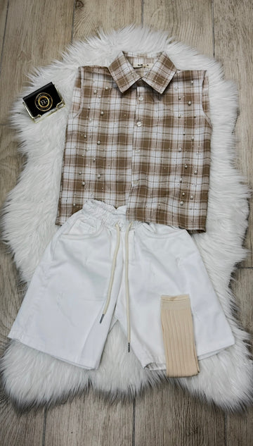 BERMUDA BAMBINO WHITE