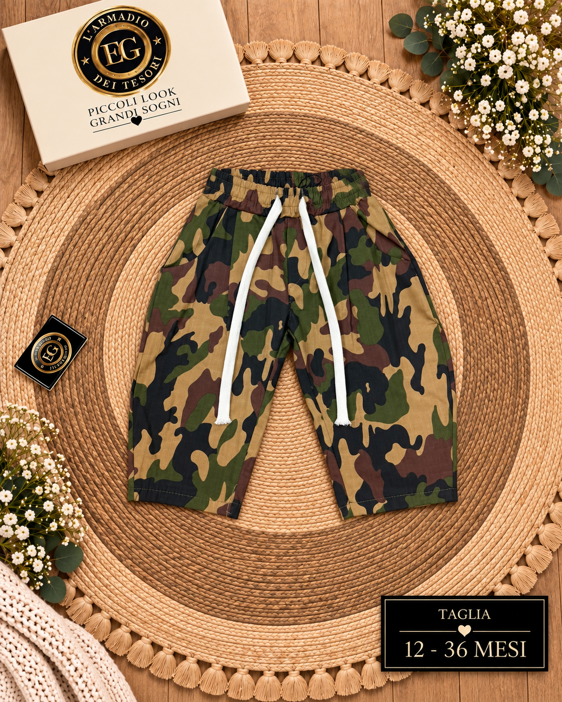 PANTALONE NEONATO MIMETIC