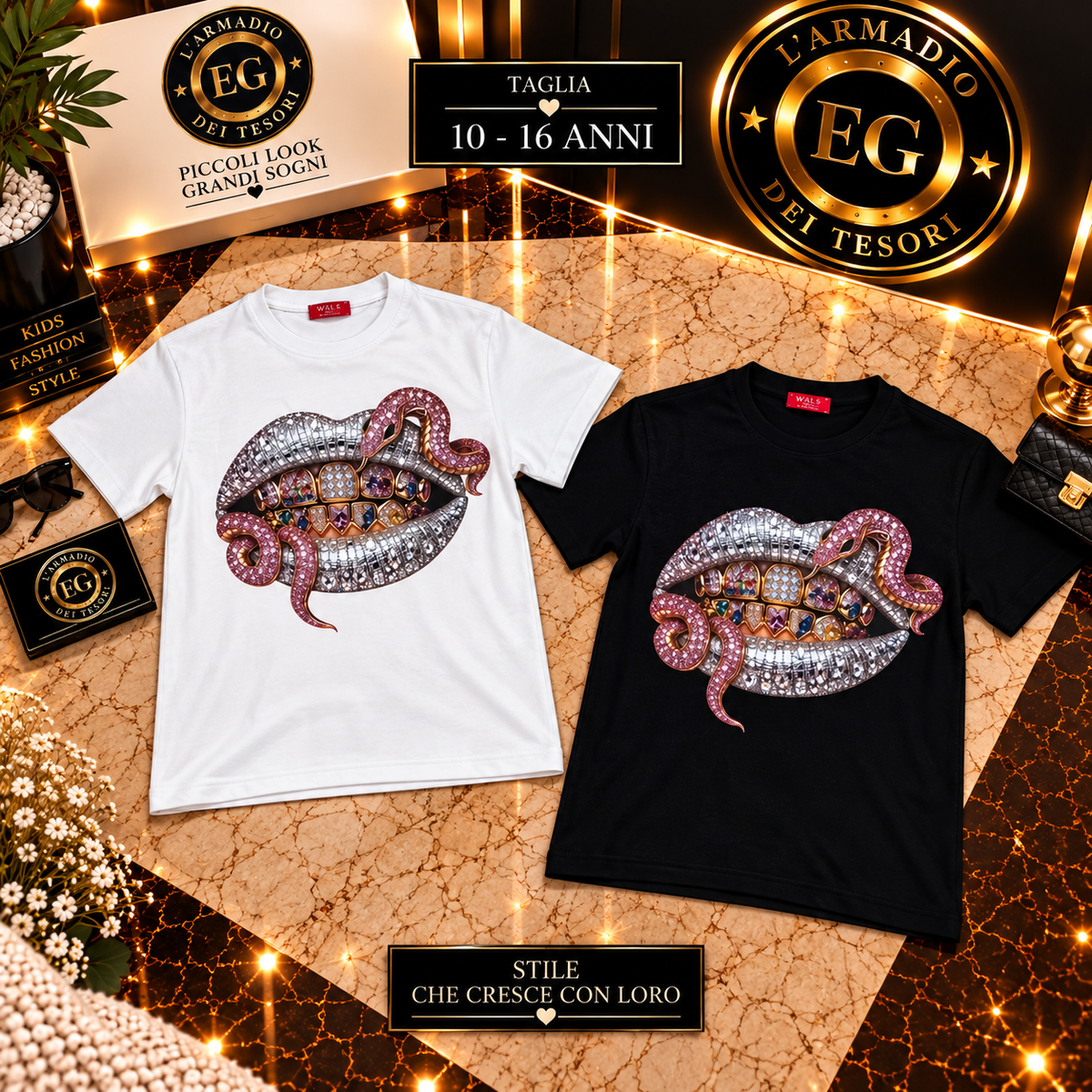 MAGLIA BAMBINO SERPENT