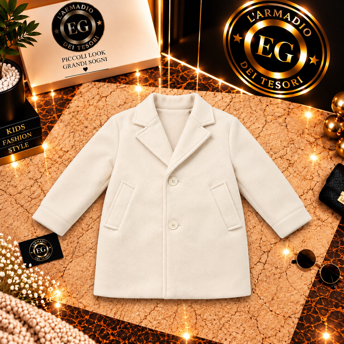 GIUBBINO bambino cappotto MONTECARLO