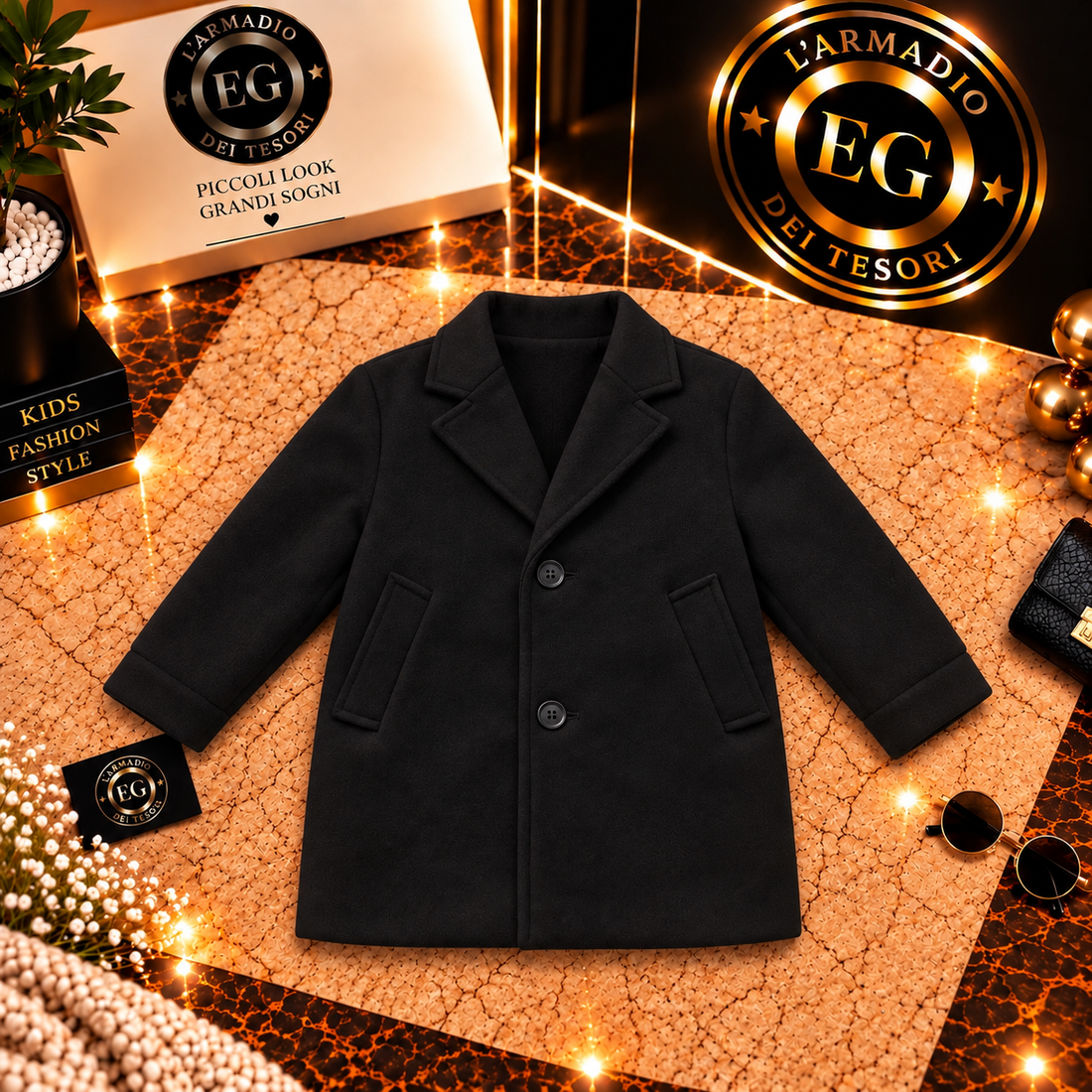 GIUBBINO bambino cappotto MONTECARLO