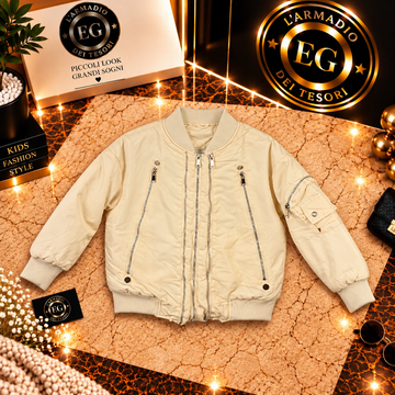 GIUBBINO bambino BOMBER ZIP