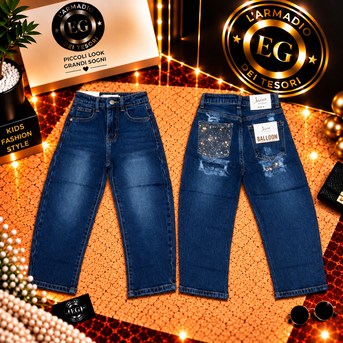 JEANS BAMBINA CINZYTASC