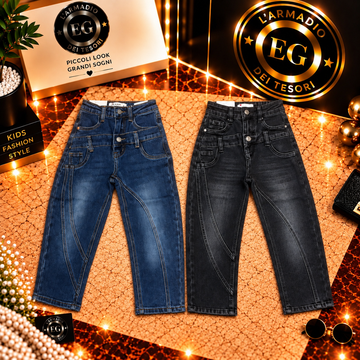 JEANS BAMBINA DOPPERY