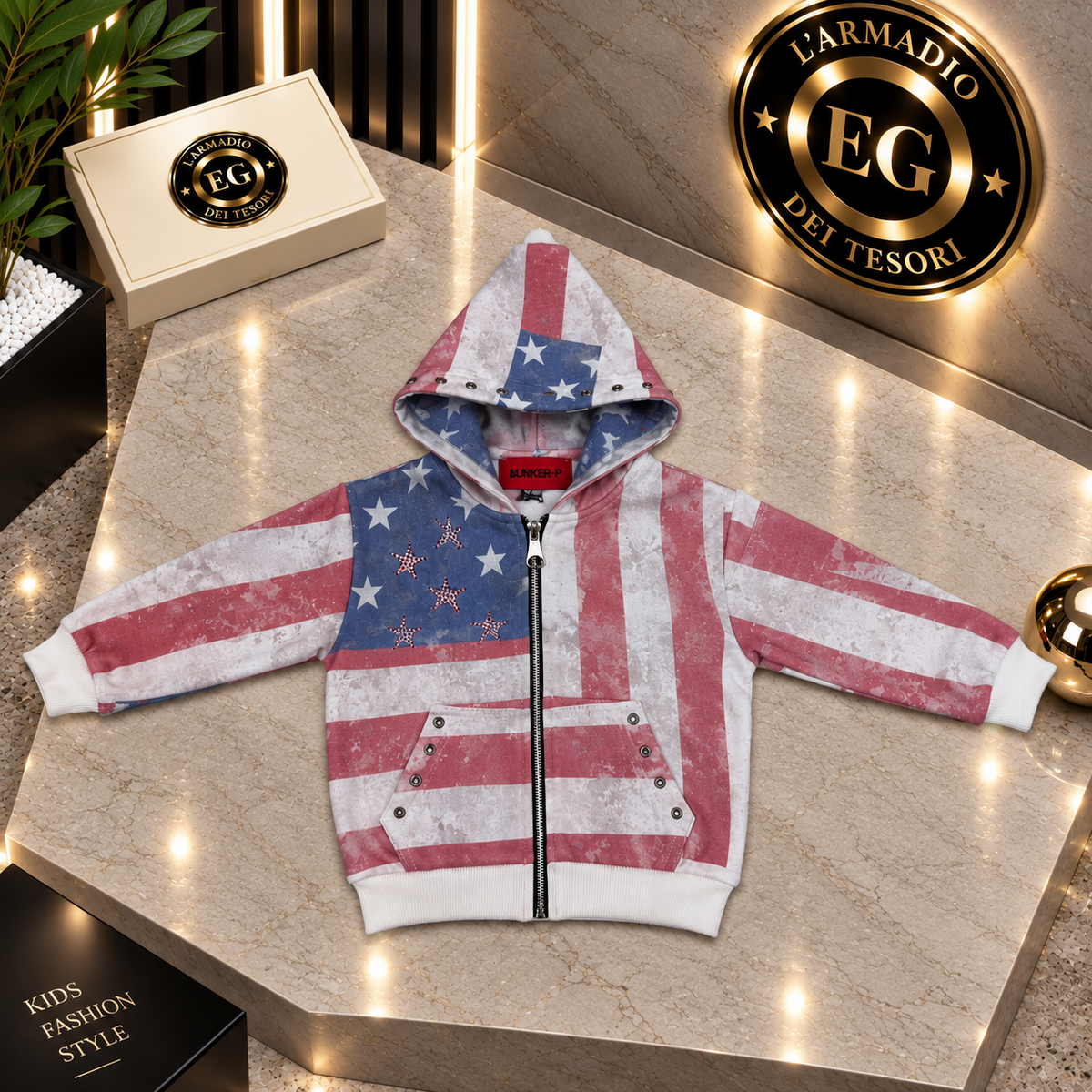 FELPA BAMBINO BNK AMERICAN