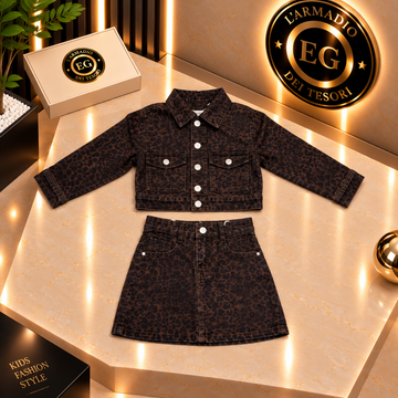 COMPLETO BAMBINA LEOPARD