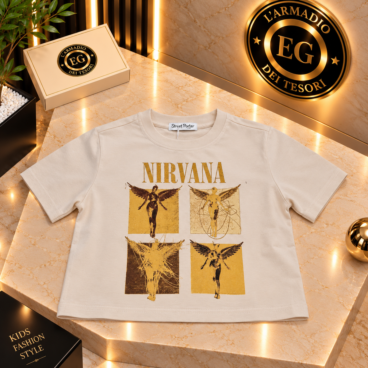 MAGLIA BAMBINA NIRVANA