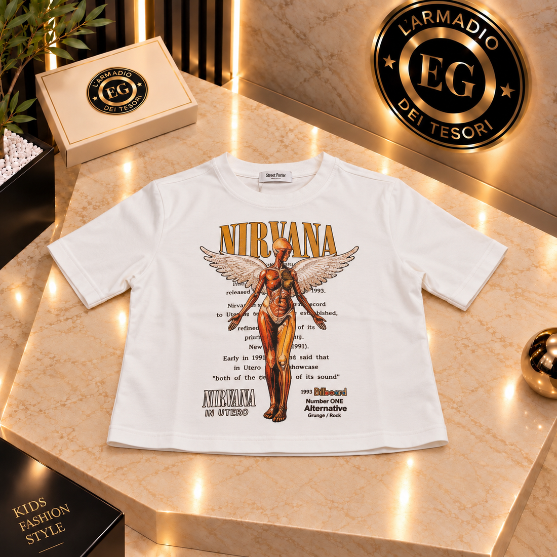 MAGLIA BAMBINA NIRVANA