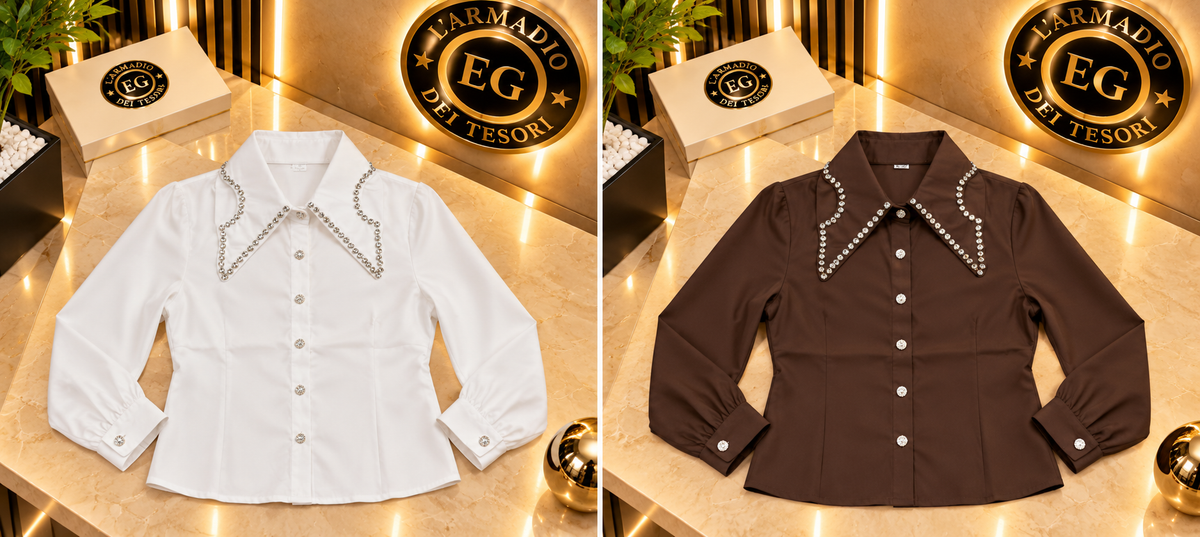 CAMICIA BAMBINA DIAMOND
