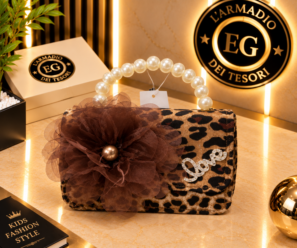 BORSA BAMBINA LEOPARD