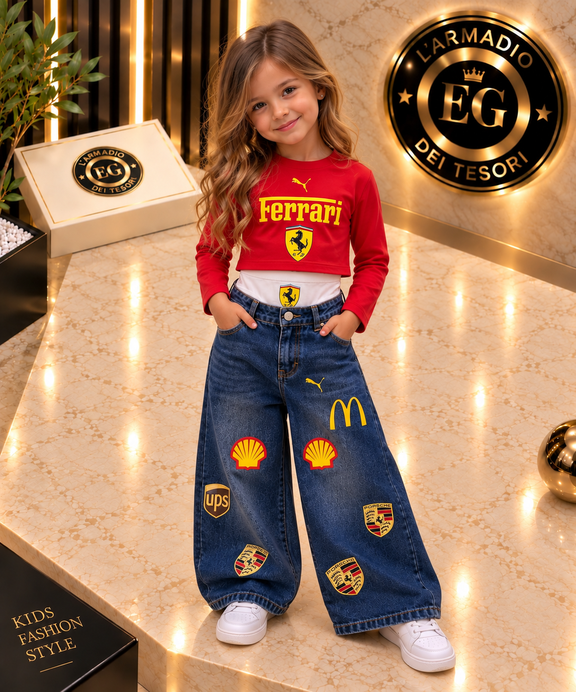 COMPLETO BAMBINA MCFERRARI