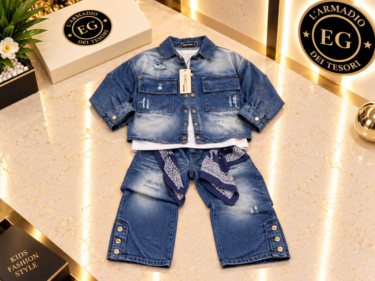 Completo bambino DENIM Streetwear