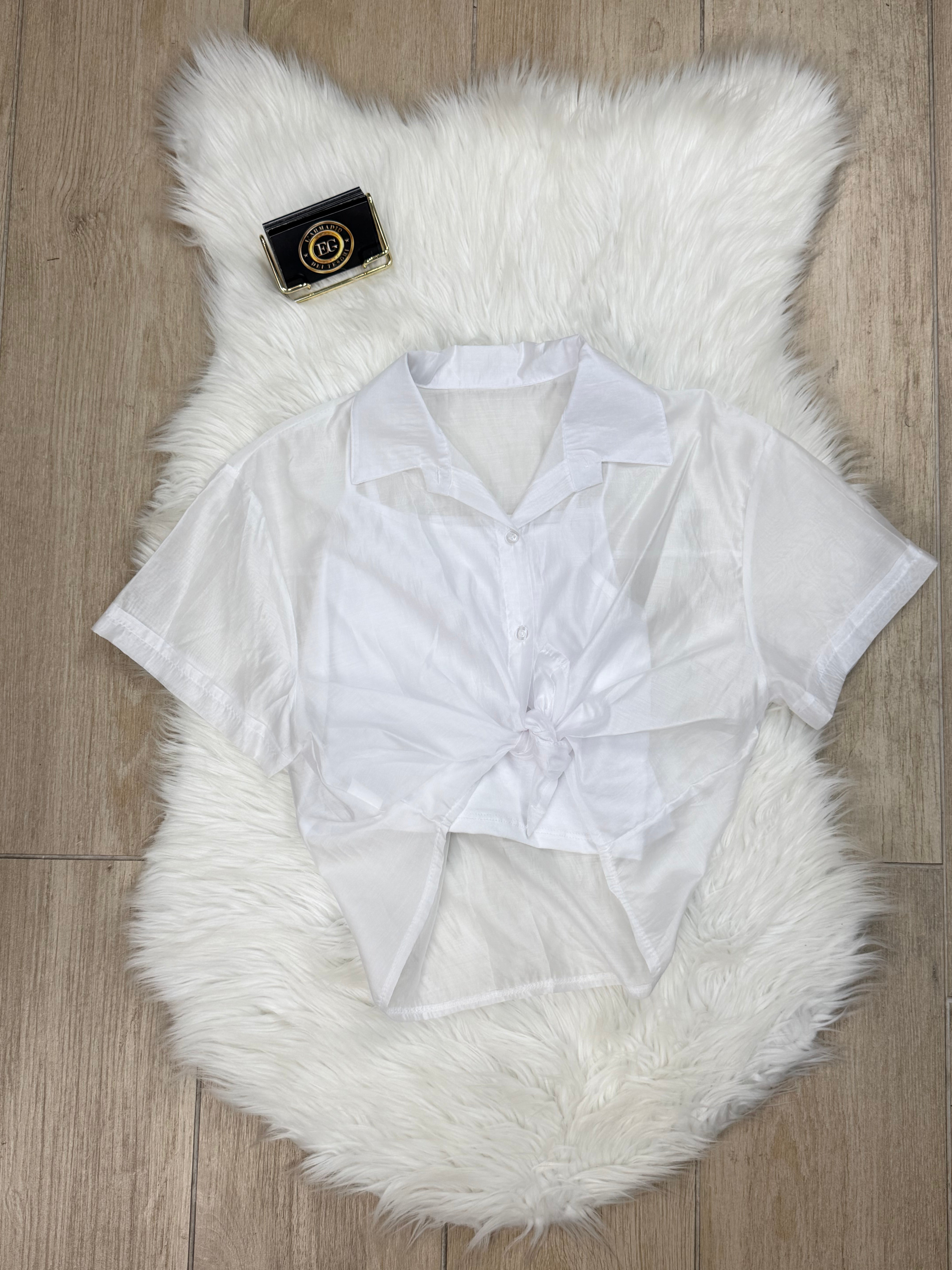 CAMICIA BAMBINA VELATA CORTA