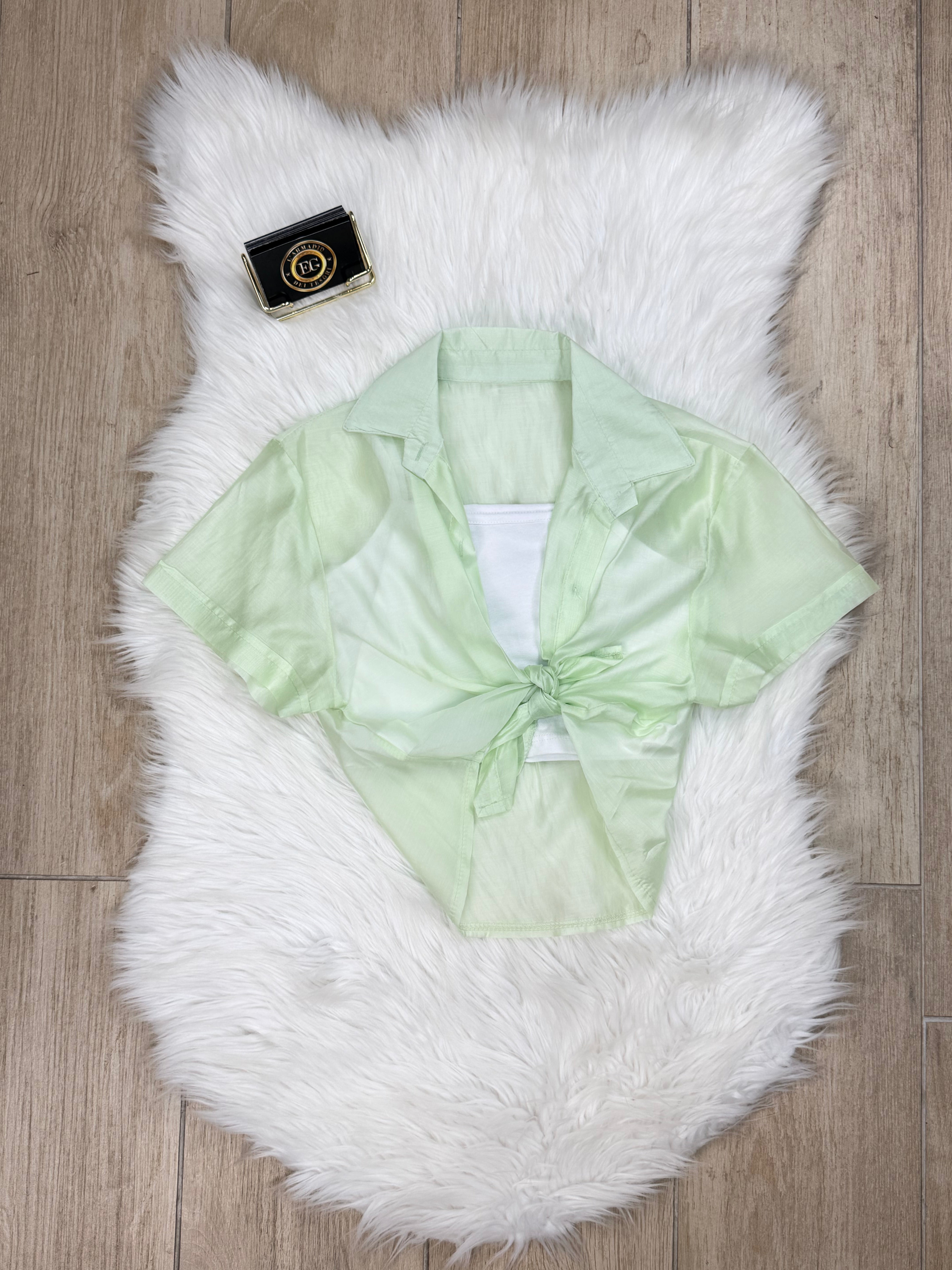 CAMICIA BAMBINA VELATA CORTA