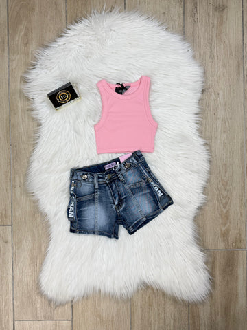 SHORT BAMBINA ZIP