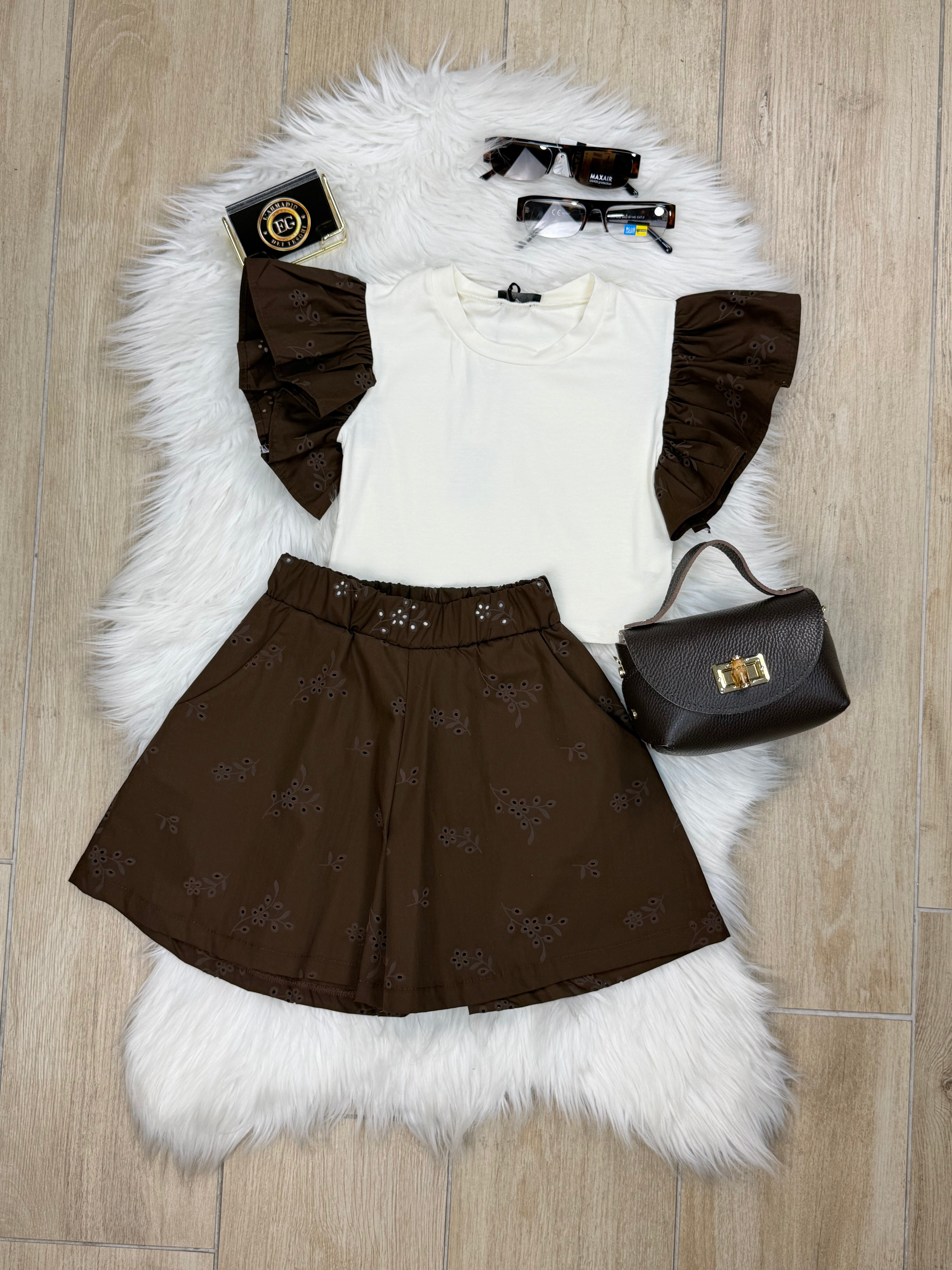 COMPLETO BAMBINA CHOCOLATE
