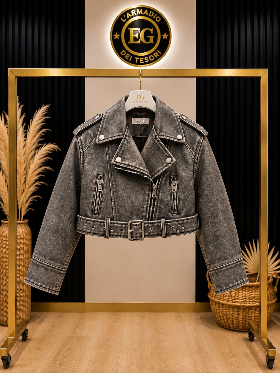 GIUBBINO BAMBINA CROP Z@RA