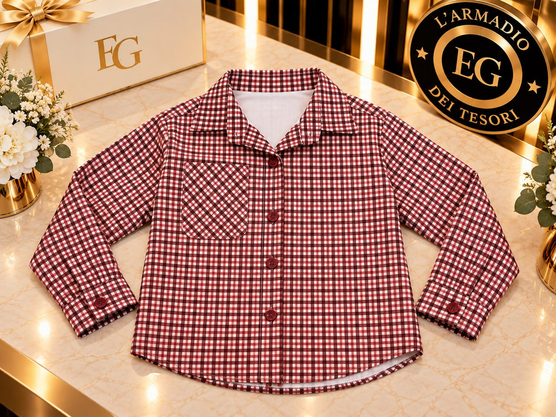 CAMICIA BAMBINA SCOZZESE