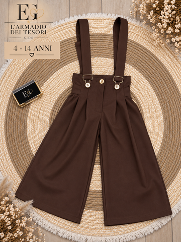 PANTALONE BAMBINA SALOPETTE